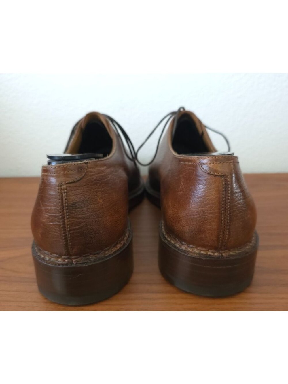 Berluti Richelieu 349 Olga Norwegian Welt Brown Leather Oxford Shoes 7.5 UK - Picture 3 of 13